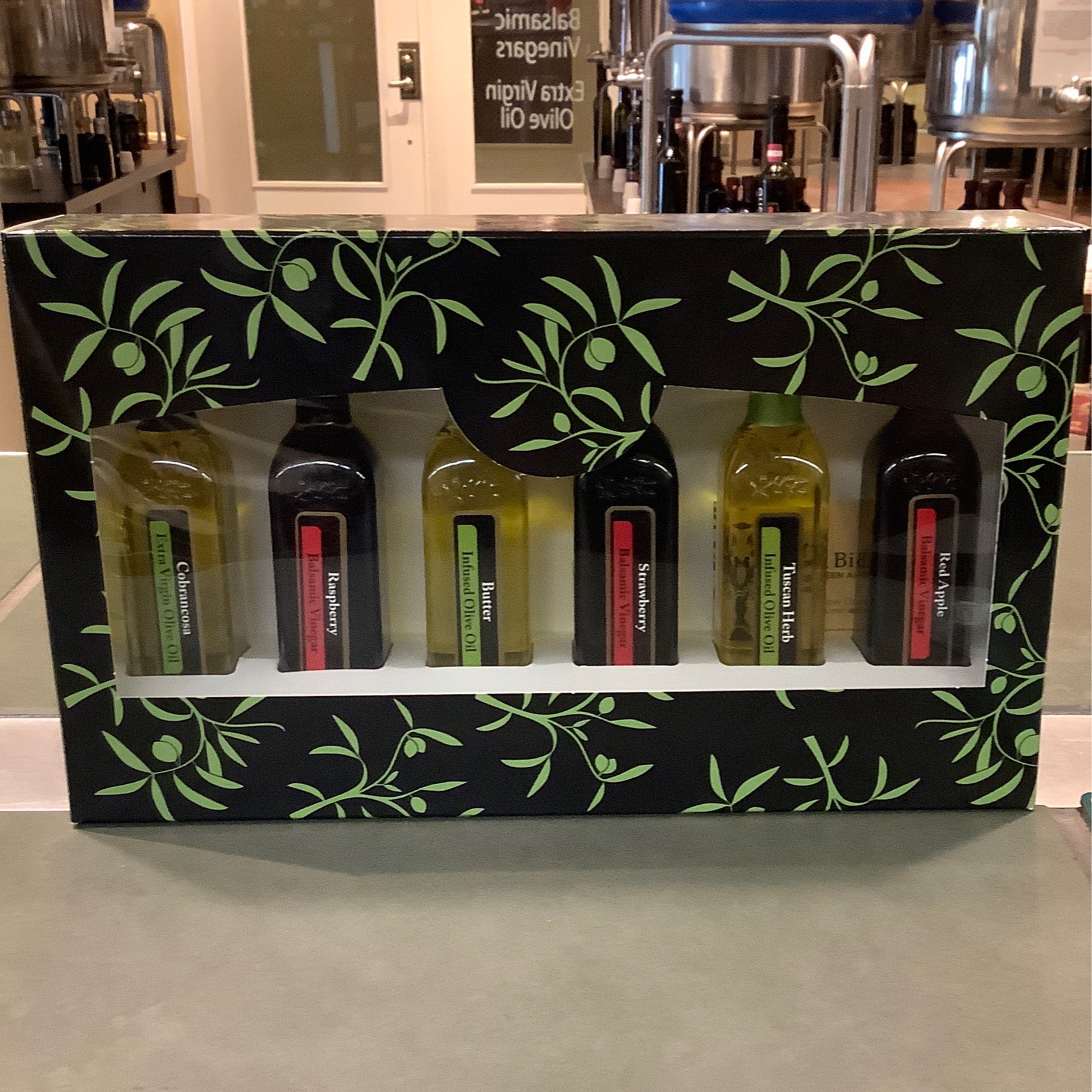 60ml 6pack gift set A Bit of Taste Queen Anne Olive Oil Co.